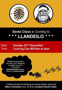 Santa Claus in Llandeilo