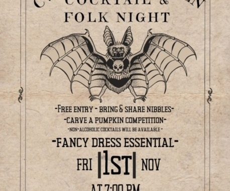 Cwmdu Halloween Cocktail & Folk Night