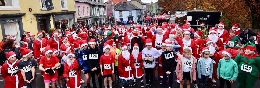 Santa Run at Festival of Senses